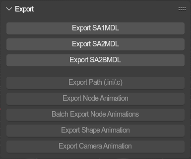 Export Panel